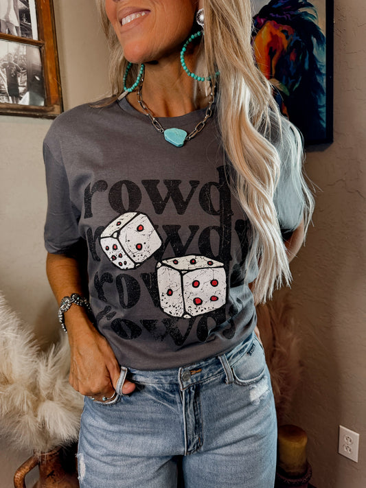 Rowdy Dice Tee