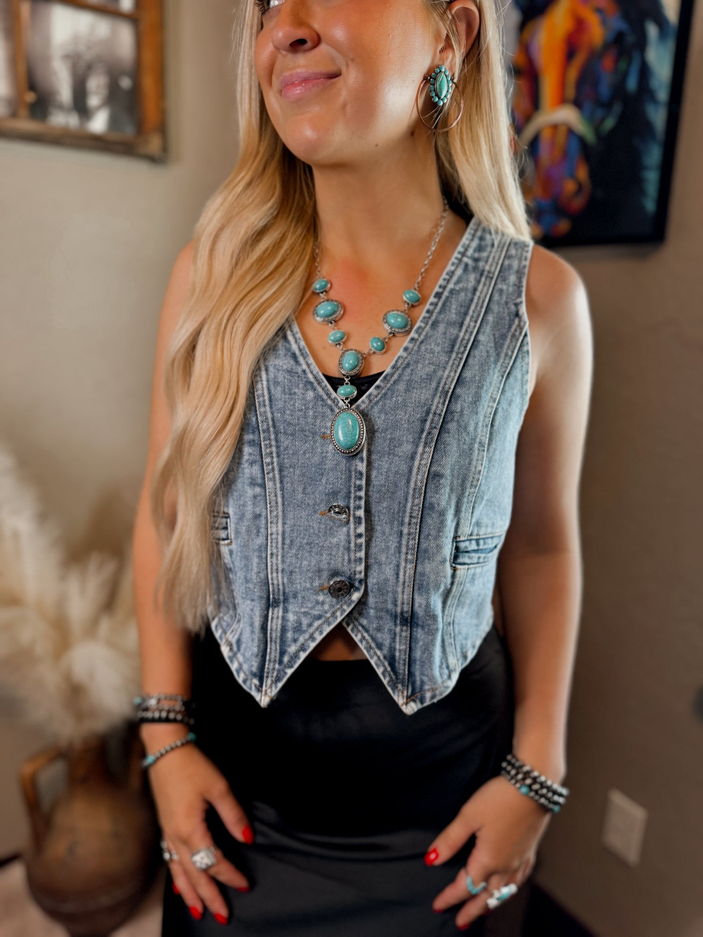 Denim Vest